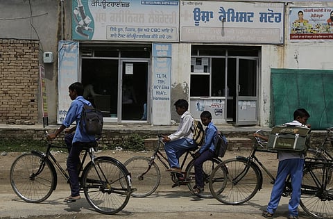 In Amravati's Dharni block, 12 children suffered from severe acute malnutrition and 20 from medium acute malnutrition as of May 2021. Representative image. Photo: Vikas Choudhary