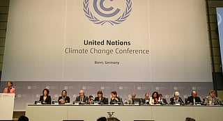 The stocktaking event at the Bonn Climate Talks Credit: IISD
