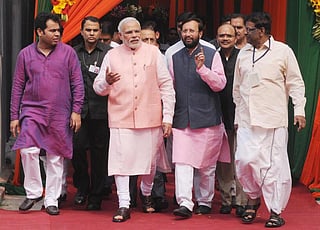 Photo courtesy: Facebook page of Prakash Javadekar