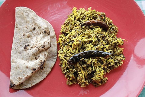 Banana flowers are rich
in anti-oxidants, fibre, proteins
and unsaturated fatty acids (Photo: Vikas Choudhary)