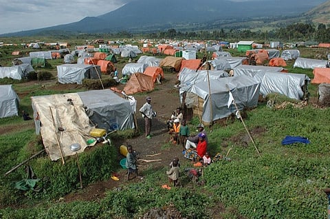 Displacement can have serious consequences, leading to environmental degradation. Rapid urbanisation and poorly managed refugee camps can put pressure on limited resources
Credit: Julien Harneis/Flickr