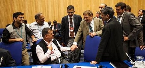 India, on behalf of all the developing countries, introduced a paper in the conference asking Multilateral Fund (MLF) to prepare guidelines on overarching principles and timelines, incremental costs, energy efficiency, institutional strengthening and capacity-building to address safety
Credit: IISD