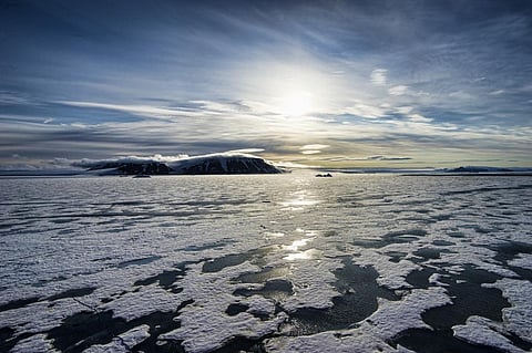 The ocean has absorbed over 90% of all the extra heat caused by greenhouse gas emission since the Industrial Revolution. Credit: Christopher Michel/ Flicker