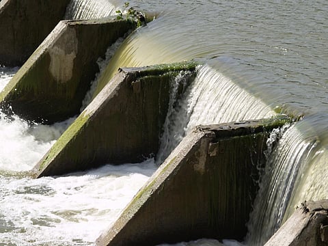 The fluctuation of daily pattern of water flows can severely impair downstream shoreline habitats. Credit: Craig Bennett / Flicker