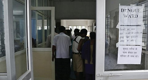 Lal Bahadur
Shashtri
Hospital in
New Delhi.
The capital
registered
four dengue
deaths till
September
this year (Photo: Vikas Choudhary)