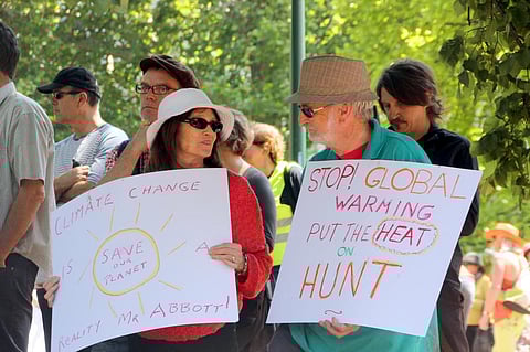 At some point in the decades to come, these record-breaking temperatures will not be rare. Credit: Takver / Flicker