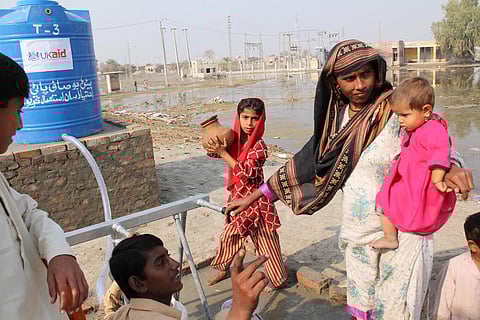 Water is one of the resources most impacted by climate change, but it also provides solutions to the challenges. Credit: DFID / Flicker