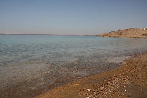 The sea level has fallen over 25 metres since early 21st century. Credit:Marco Zanferrari / Flicker