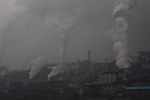China has pledged to lower carbon dioxide emissions per unit of GDP by 60-65 per cent from the 2005 level. Credit: Leo Fung / Flicker