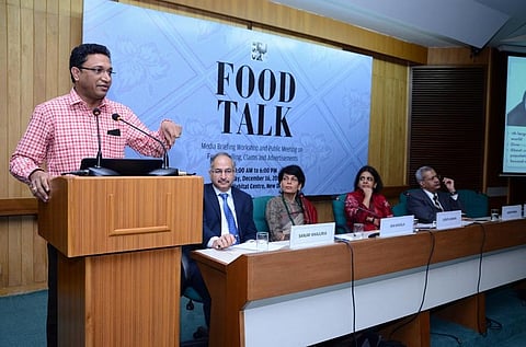 Experts recommended clear guidelines on serving size and easy-to-understand front-of-pack labelling. Credit:Sanjevi Jayaraman / CSE