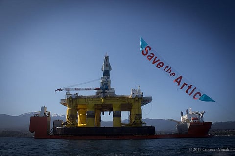 Even though the US has put high safety standards in place, the risks of an oil spill in this region are significant. Credit: Backbone Campaign / Flicker