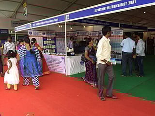 The theme of the Indian Science Congress was "Science and Technology for National Development. " Credit: Vibha Varshney/ DTE