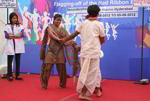 Treatment for patients is crucial for HIV-AIDS eradication apart from awareness drives as the one above (Credit: iStock)