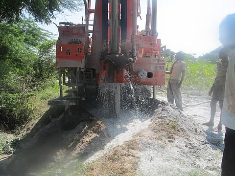 In February 2017, Karnataka revoked its earlier ban on drilling borewells. Credit: The Global Orphan Project / Flicker