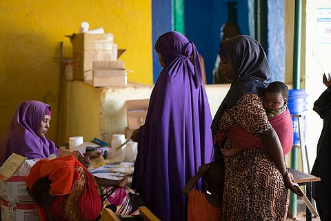 The toll of displacement, drought, and lack of services on women and girls is immense. Credit: Trocaire / Flickr
