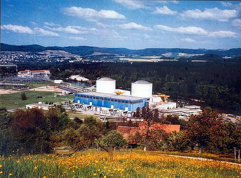Beznau nuclear reactors 1 and 2 in northern Switzerland. Credit: IAEA imagebank