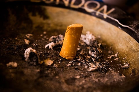 Tobacco product waste contains over 7000 toxic chemicals, including known human carcinogens that accumulate in the environment. Credit: Max Pixel