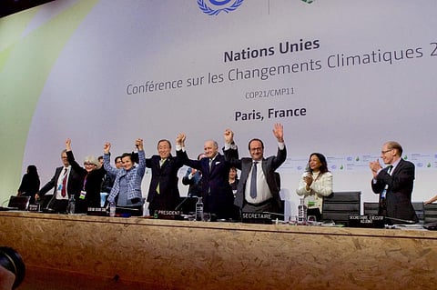 Unlike its predecessor, the Kyoto Protocol, Paris Agreement promotes a voluntary regime where countries choose to decide their climate commitments. Credit: Wikimedia Commons