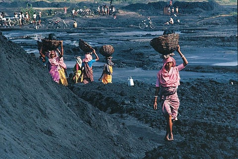 About 70 per cent of the
money received in District
Mineral Foundation trusts
has come from India's three
big mining states—Odisha,
Jharkhand and Chhattisgarh (Photo: Pradip Saha)