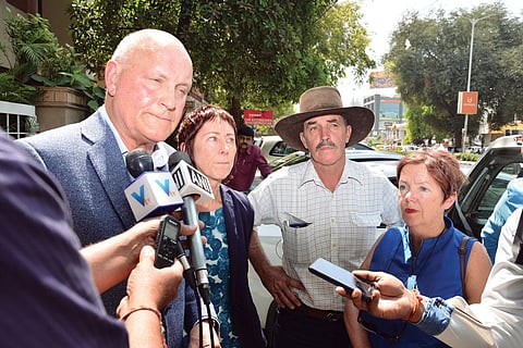 Geoff Cousins,
Imogen
Zethoven,
Bruce Currie
and Lindsay
Simpson