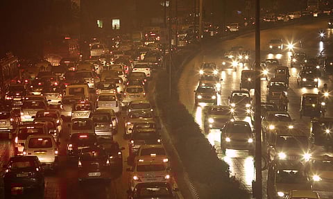 Researchers have found that traffic speed remains slow even during non-peak hours (Credit: Vikas Choudhary/CSE)