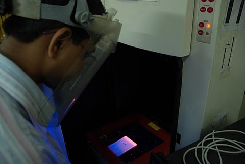 The study holds promise as it reports the structure and properties of likely drug molecules that are effective in inhibiting the bacteria. Credit: Samrat Mukherjee / CSE