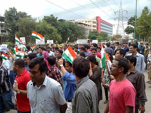 On July 23, the People’s Resistance Forum against FTAs and RCEP voiced apprehensions about the proposed trade deal. Credit: Wikimedia Commons