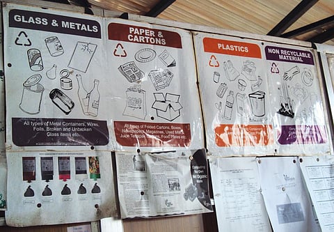 Segregation of waste at source and decentralised waste processing practices have been added in the survery criteria (Credit: Sadia Sohail)