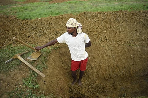 Sahayta kendras help workers file applications and complaints with the local administration
Credit: Adithyan PC