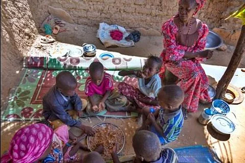 Some 155 million children aged under five are stunted while 52 million suffer from wasting
Credit: FAO/Andrew Esiebo