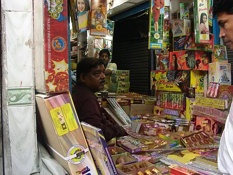 The apex court has cancelled all licenses given by Delhi police to wholesalers and retailers of fire crackers (Credit: Faith Sangma/CSE)