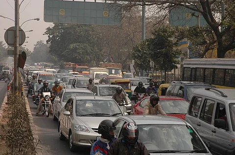 Around 92 per cent of the world’s population is breathing polluted air (Credit: Samrat Mukherjee/CSE)