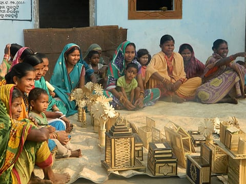 Jamguda was the first village in Odisha and 2nd in India to sell bamboo in 2010 under FRA. Photo: Sudhansu Sekhar Deo.