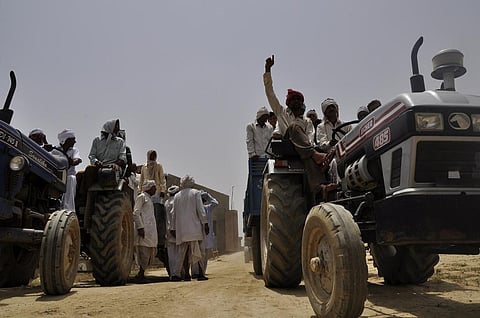 So far, farmers have never acted as one identity to have a say in the policymaking; they have voted as Hindus, Muslims, OBCs and Dalits. Credit: Sayantoni Palchoudhuri / CSE