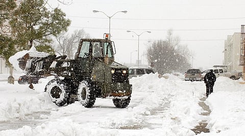 In recent years, intensity and frequency of cold waves in North America and Europe have been increasing. Credit: Tinker Air Force Base