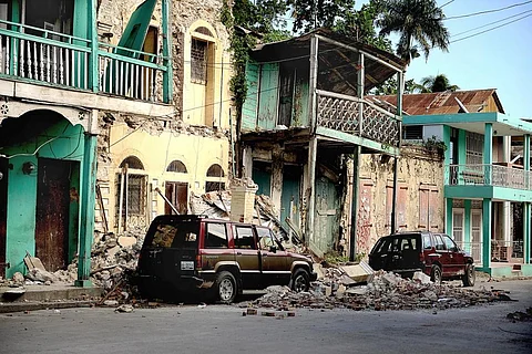 The magnitude of the earthquake was initially recorded as 7.8 but later downgraded to 7.6. Credit: Wikimedia Commons