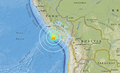 A 7.1-magnitude earthquake in Peru kills at least 2, injures 65