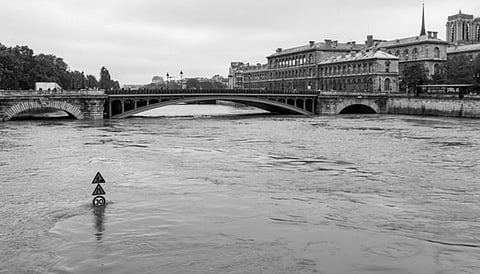 Paris “under water” and other European cities facing drastic climate change should trigger planners to think urban spaces differently. S.Faric/Flickr, CC BY-ND