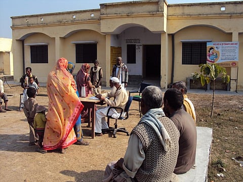The survey showed that there is an overall 60 per cent deficit in doctors/medical officers in health centres. Credit: Ankur Paliwal