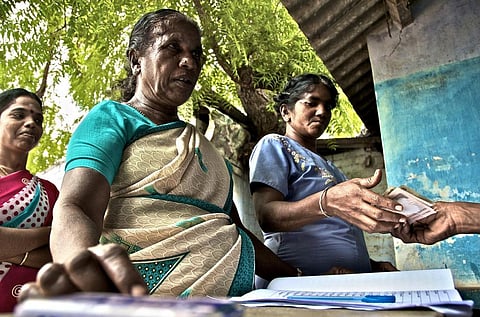 Only 40 per cent of organisations globally have enough capacity to implement CTP. Credit: EU Civil Protection and Humanitarian Aid Operation /Flickr
