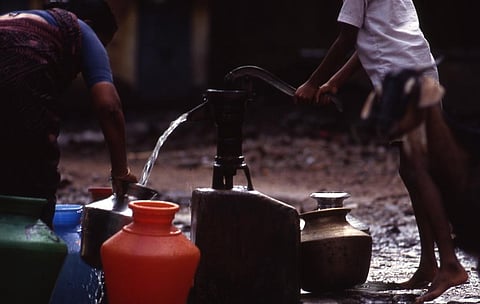 About 4,61,000 households are getting water supply through tube wells/deep bore hand pumps/ public hydrants.