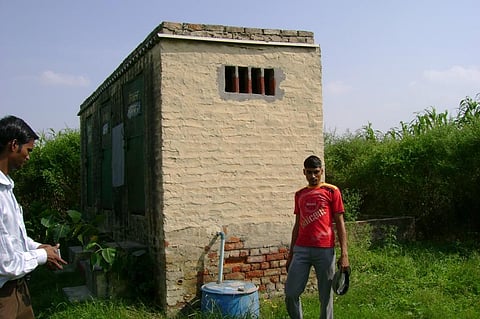 By March 2019, all the households will have toilets. Credit: R K Srinivasan