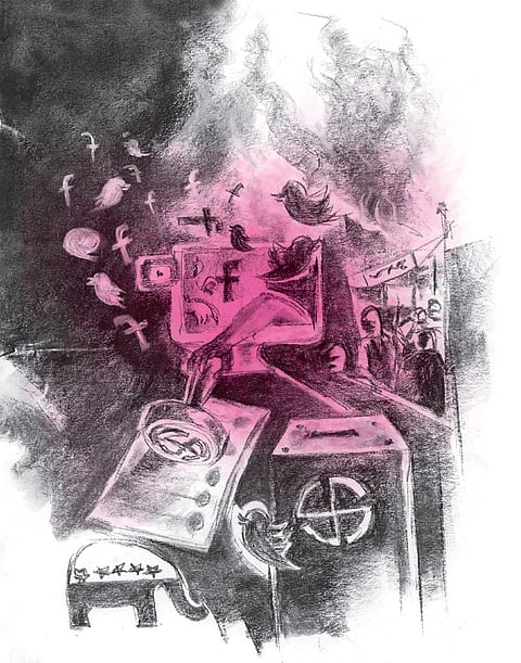 Paintings: Raj Kumar Singh