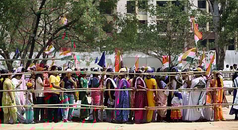 While the Congress government was relying on these welfare schemes to garner votes, it has somehow managed to come second. Credit: Wikimedia Commons