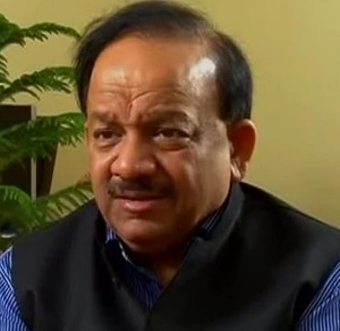 Minister of environment, forest and climate change, Earth sciences, science and technology Harsh Vardhan also attended the meeting. Credit: Wikimedia Commons