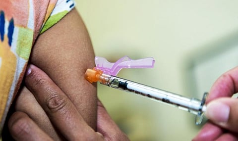 The vaccine offers protection only from two strains of HPV. Credit: Health. mil