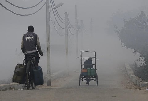 In winter, the city hardly witnessed a good air quality day. Credit: Vikas Choudhary