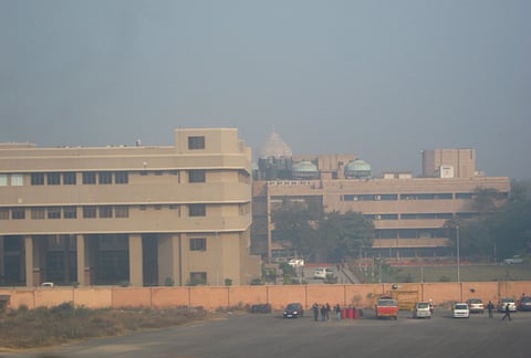 The city will get slight relief from dusty stagnant air that has engulfed it for the past few days. Credit: Wikimedia Commons