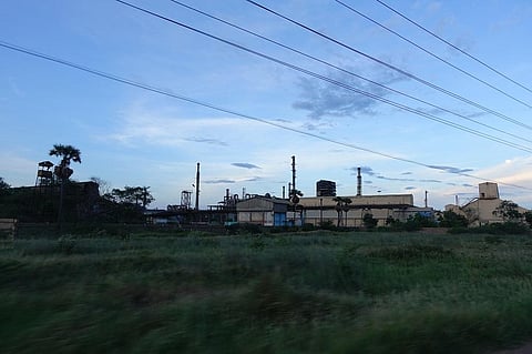 A special team inspected the site after the plant’s security staff spotted the leak. Credit: Akshit Sangomla