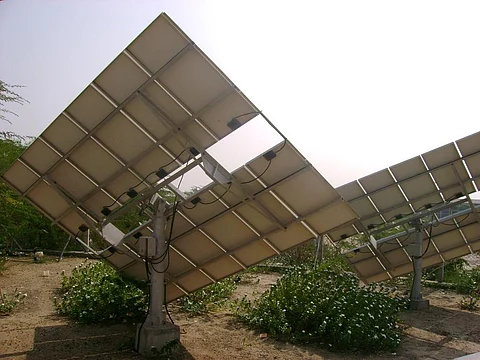 Operation and maintenance, which is crucial for efficient running of a solar
plant, is often understated. Credit: Ramya